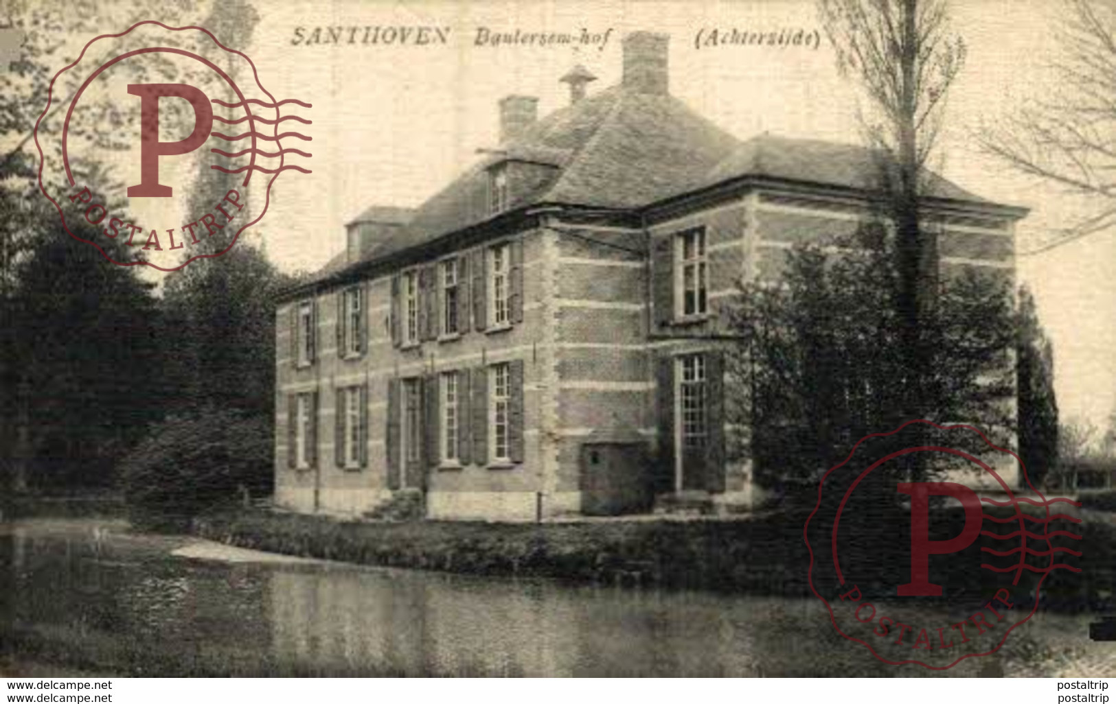 Zandhoven - Santhoven  Bautersem-hof ( Achterzijde )   ANTWERPEN ANVERS - Zandhoven