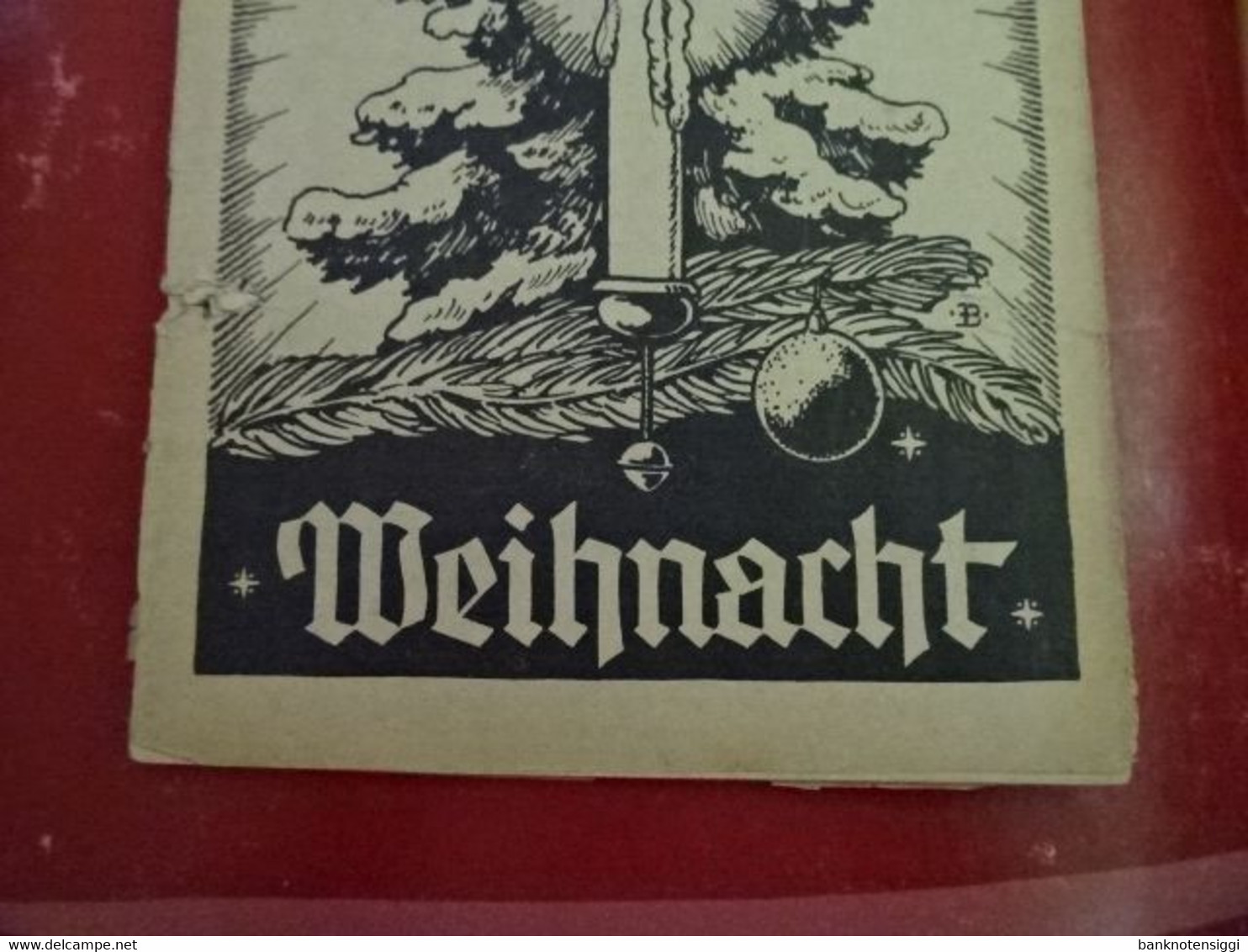 1 Heft Heimatlese Weihnachten Dezember " 1938 - Alemán