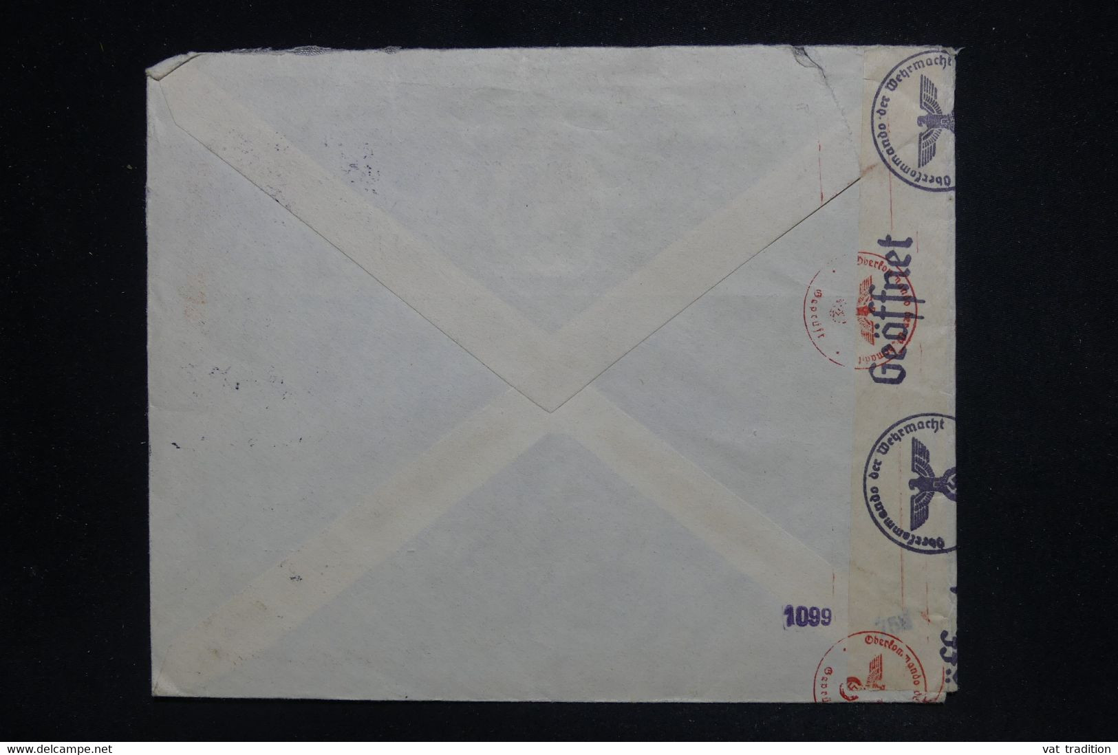 TURQUIE - Enveloppe Commerciale De Istanbul Pour La France Avec Contrôle Postal Allemand - L 125437 - Brieven En Documenten