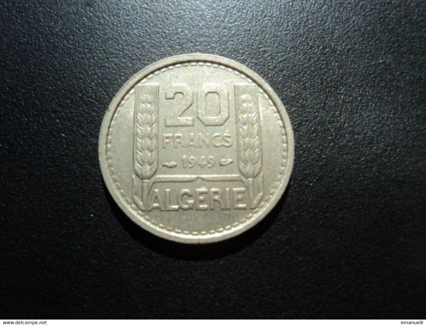 ALGÉRIE : 20 FRANCS   1949  G.48 / KM 91     SUP+ * - Algérie