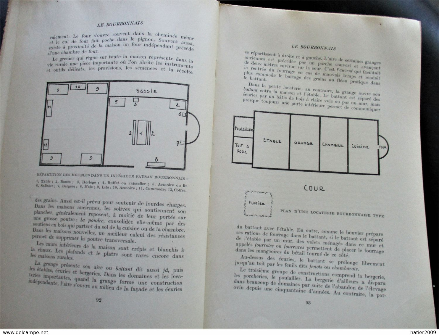 BOURBONNAIS 39 - Synthèse des activités et des aspects du département de lAllier en 1939 - voir les 10 scans.