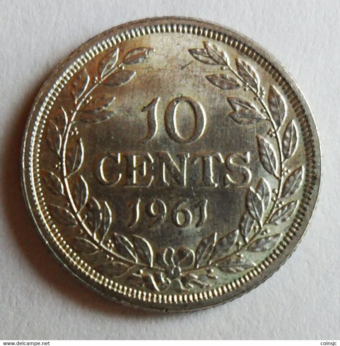 LIBERIA  - 10 CENTS - 1961 - UNC - Liberia