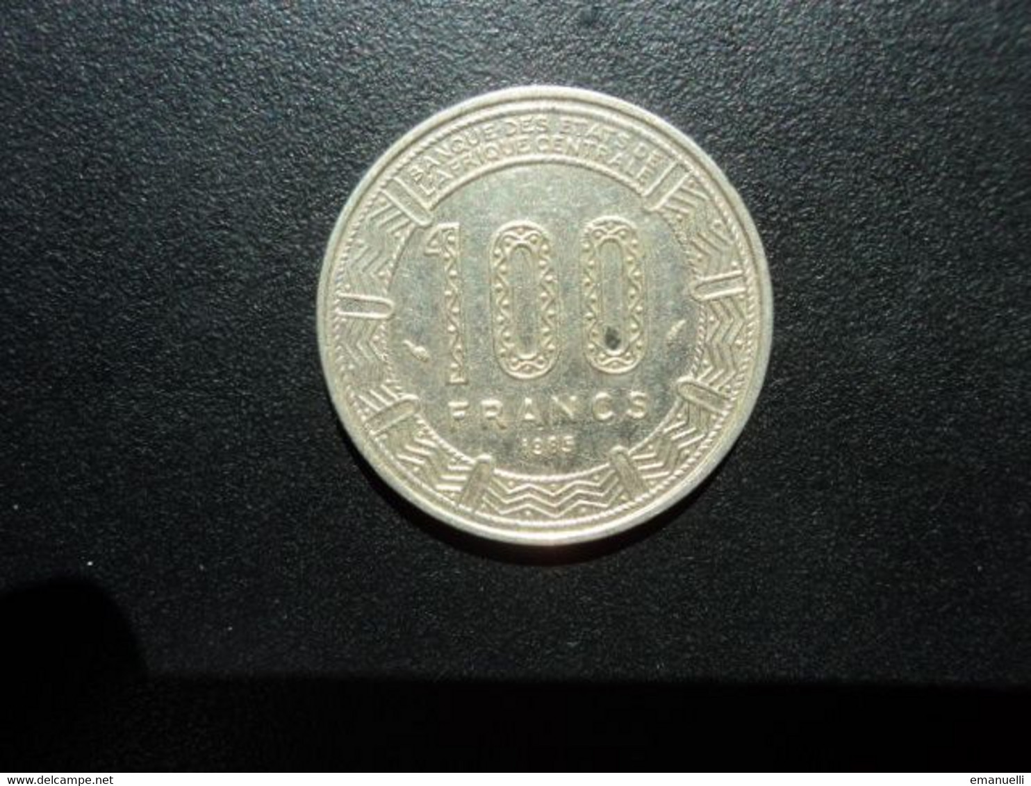 GABON : 100 FRANCS   1985   KM 13    SUP+  *