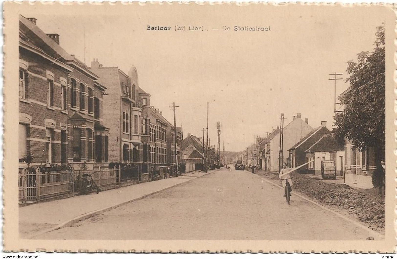 Berlaar (bij Lier)  *  De Statiestraat - Berlaar