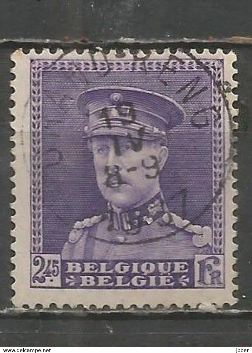 Belgique - Albert Ier Type Képi - N°322 Oblitération GRAND-RENG - 1931-1934 Mütze (Képi)