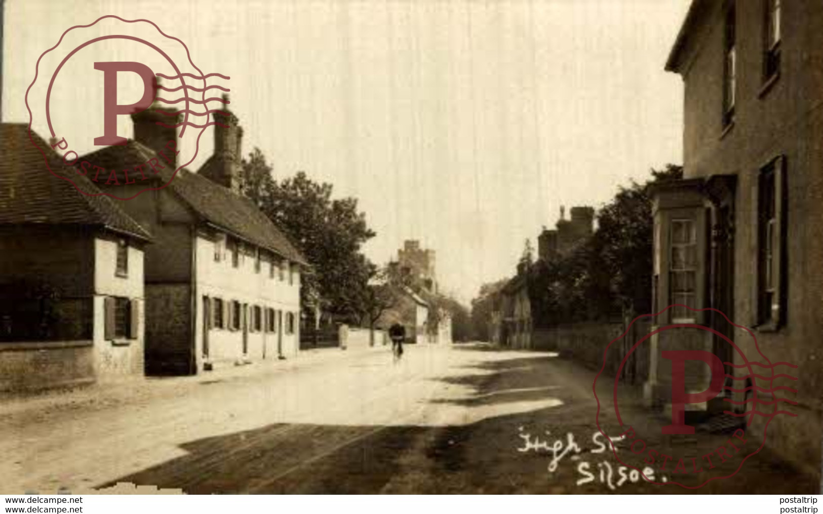 UK // REINO UNIDO. HIGH ST. SILSOE. - REAL PHOTO - Sonstige & Ohne Zuordnung