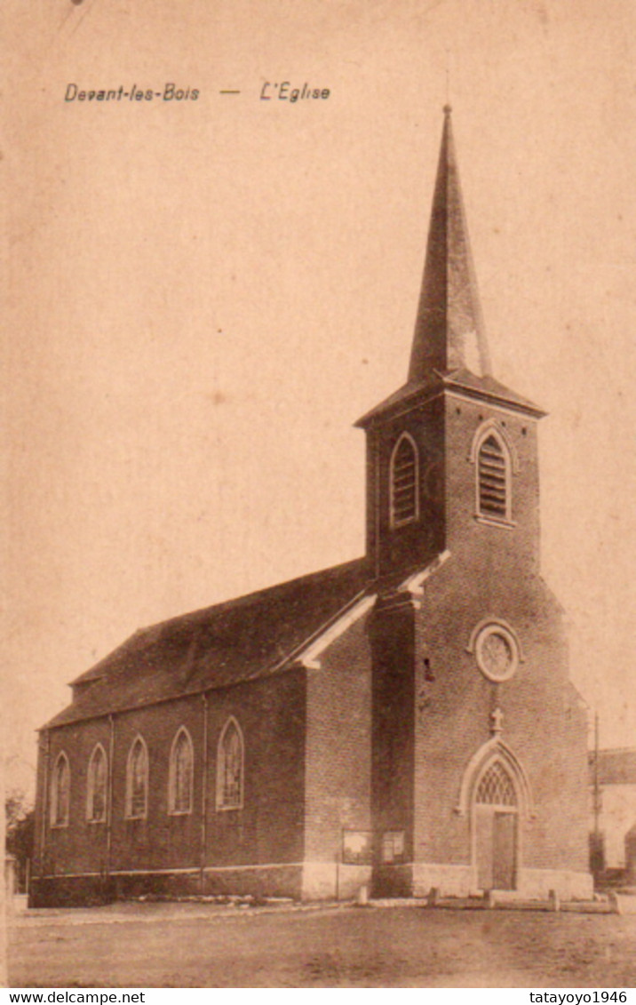 Devant-les-bois  L'église N'a Pas Circulé - Mettet