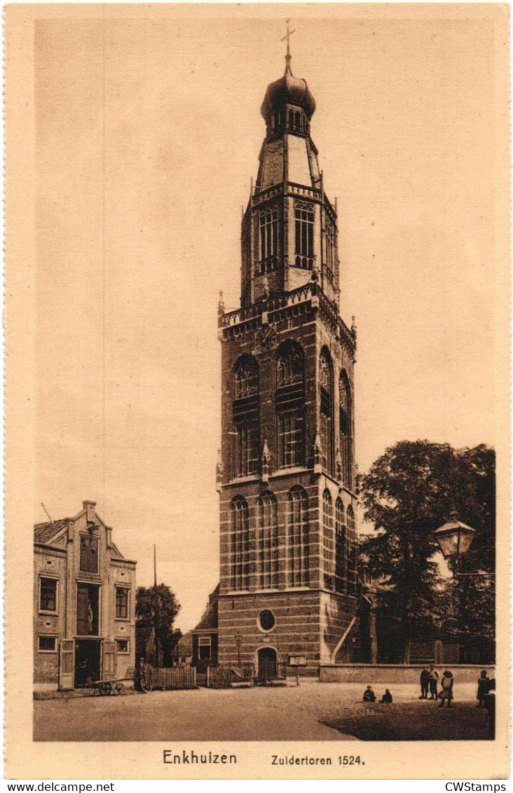 Enkhuizen Zuidertoren Heel Mooie Kaart - Enkhuizen