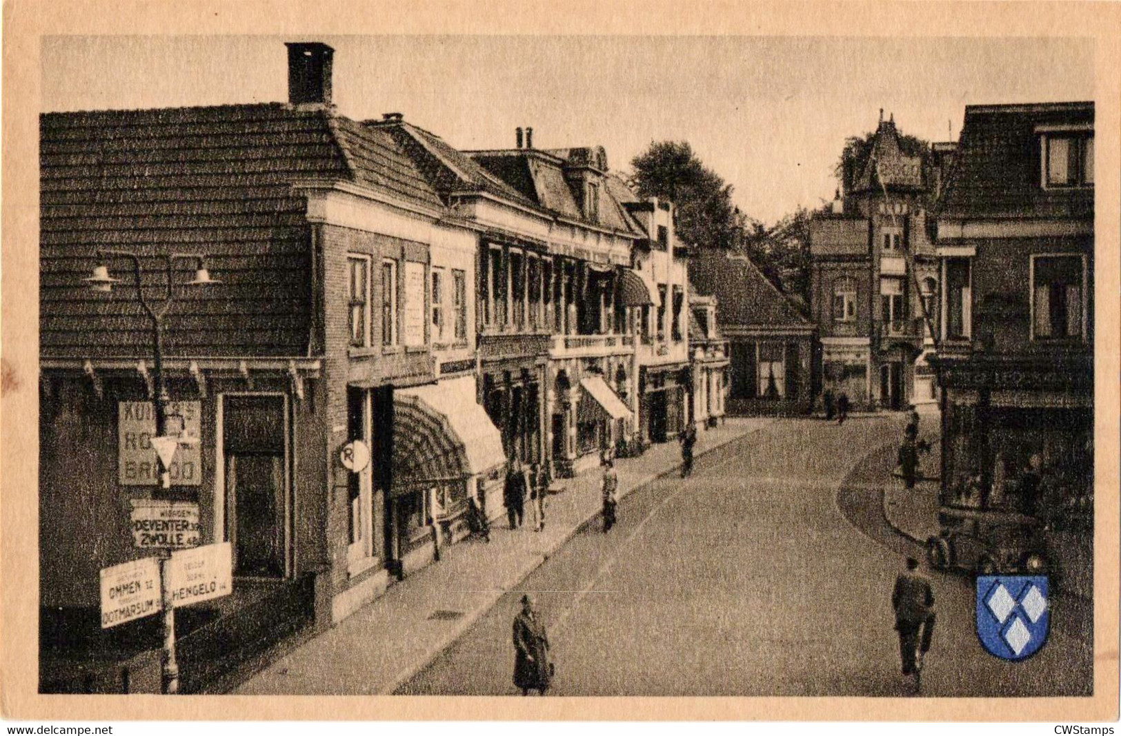 Almelo Grootestraat Mooie Kwaliteit Kaart - Almelo