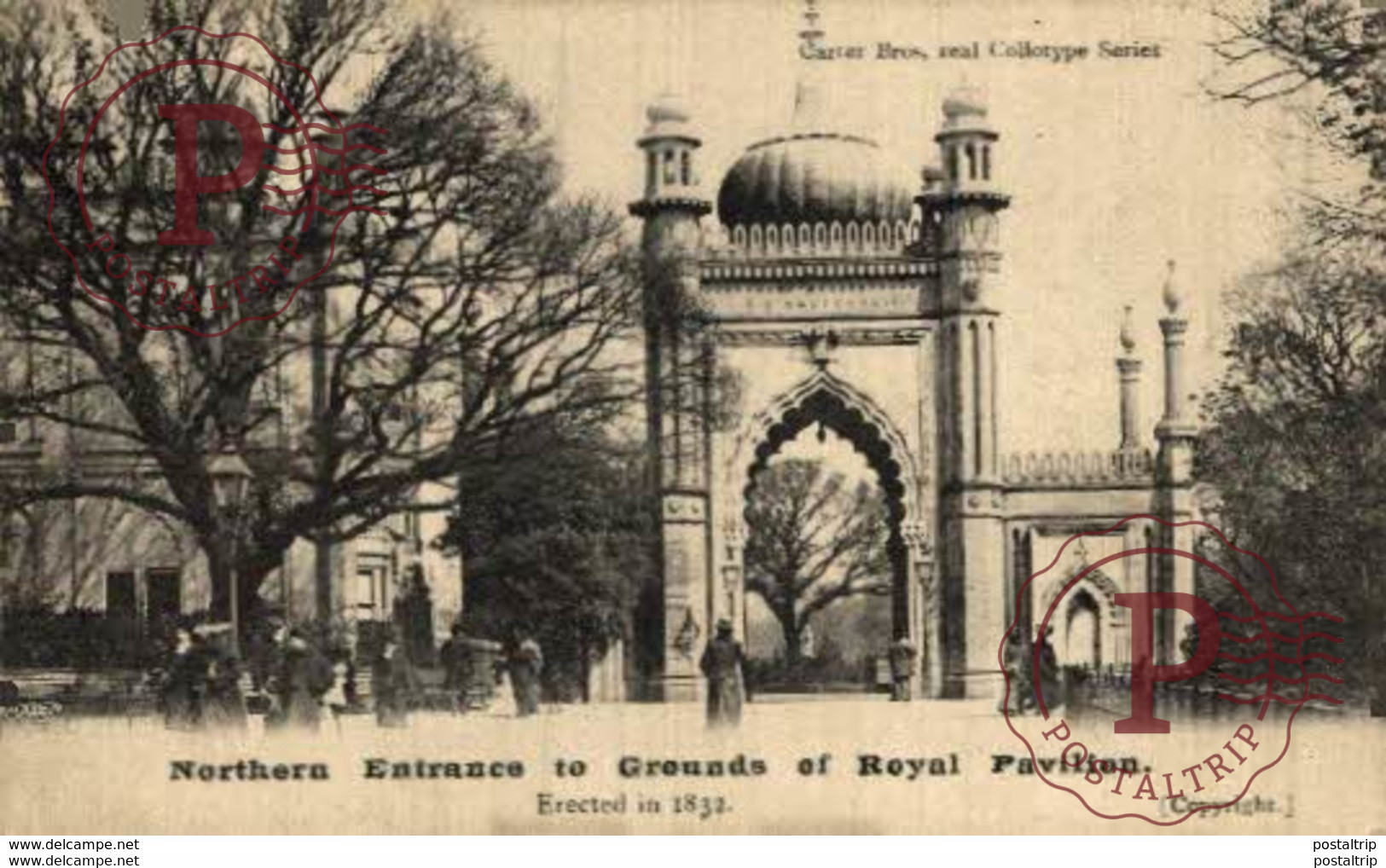 UK // REINO UNIDO. Northern Entrance To Grounds Of Royal Pavilion - Portsmouth