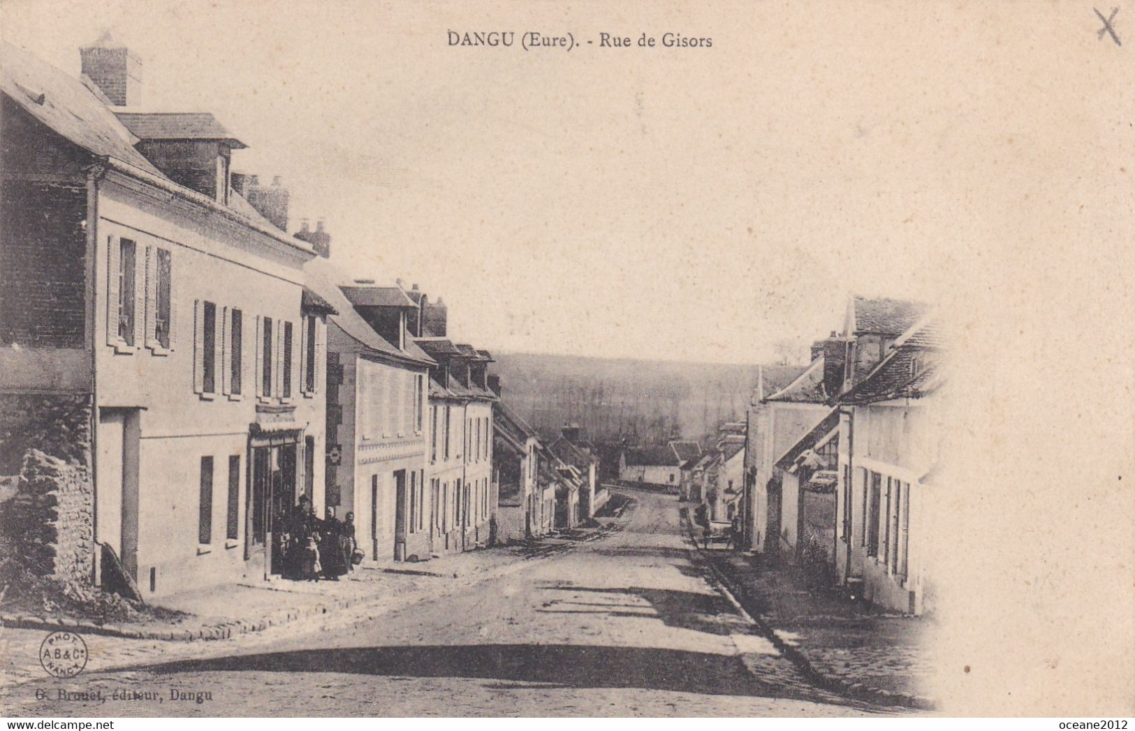 27 Dangu. Rue De Gisors - Dangu