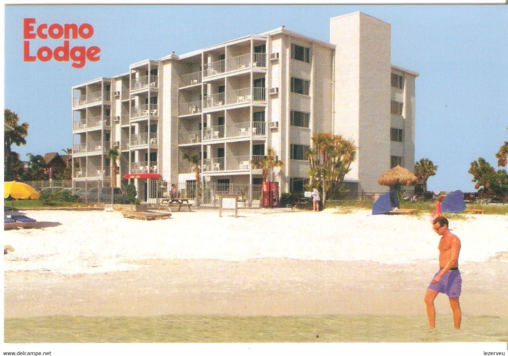 CP ETATS UNIS FLORIDA CLEARWATER BEACH ECONO LODGE FLORIDE - Clearwater