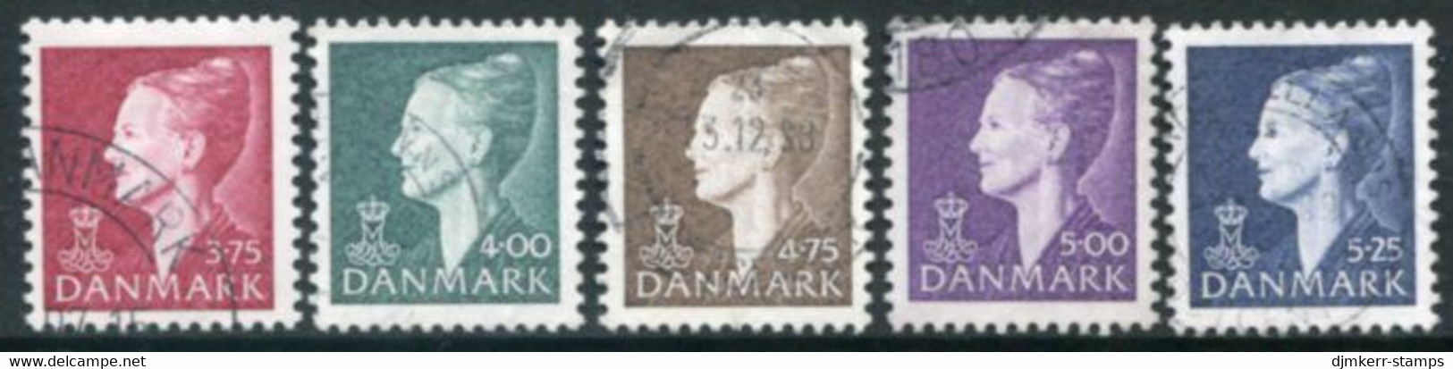 DENMARK 1997 Definitive: Queen Margarethe Used.  Michel 1141, 1158-61 - Gebraucht