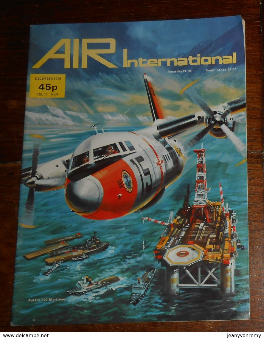 Air International. Volume 11. N°6. Décember 1976. - Transports