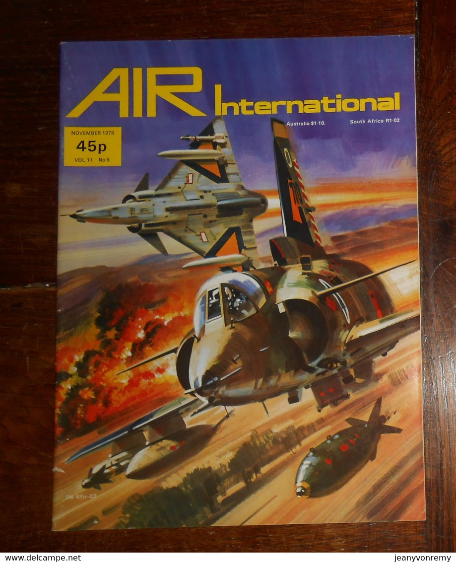 Air International. Volume 11. N°5. November 1976. - Verkehr