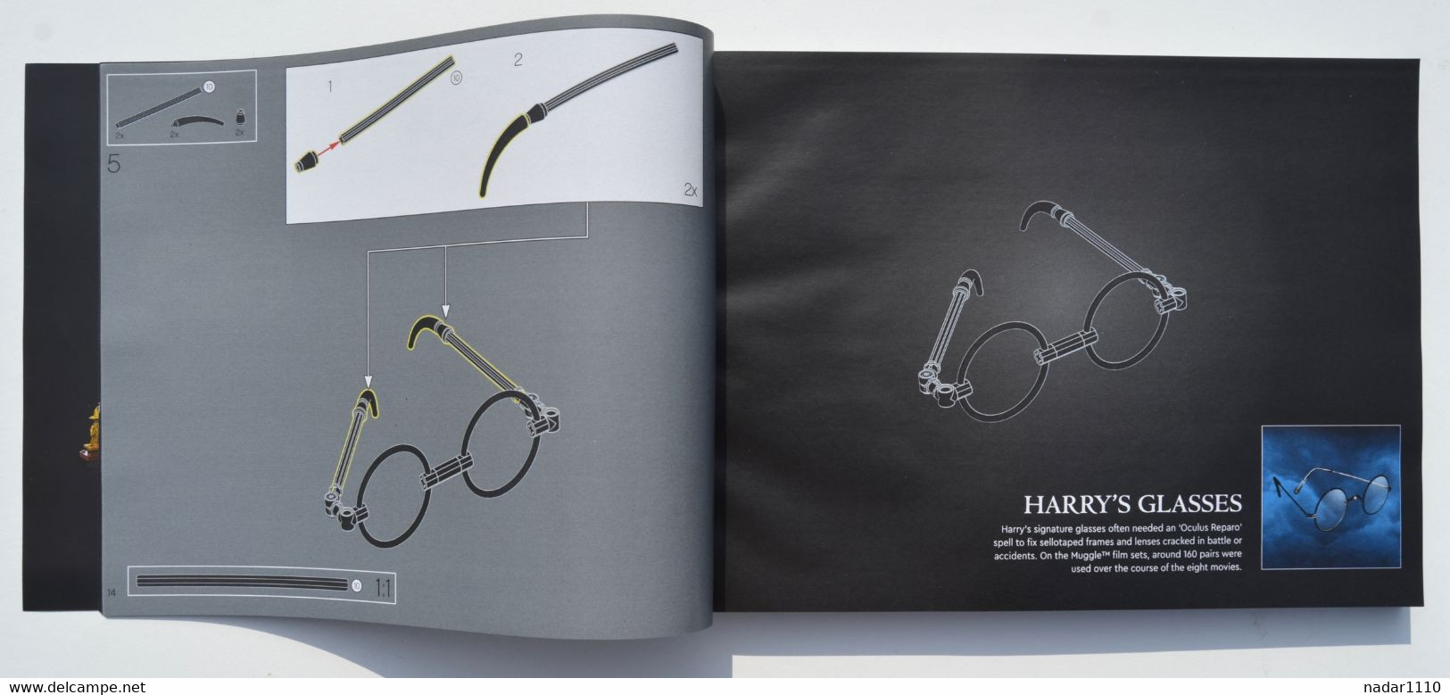 LEGO - Harry Potter - 20th Anniversary - Manuel D'instructions / Hedwig, Glasses - Piantine