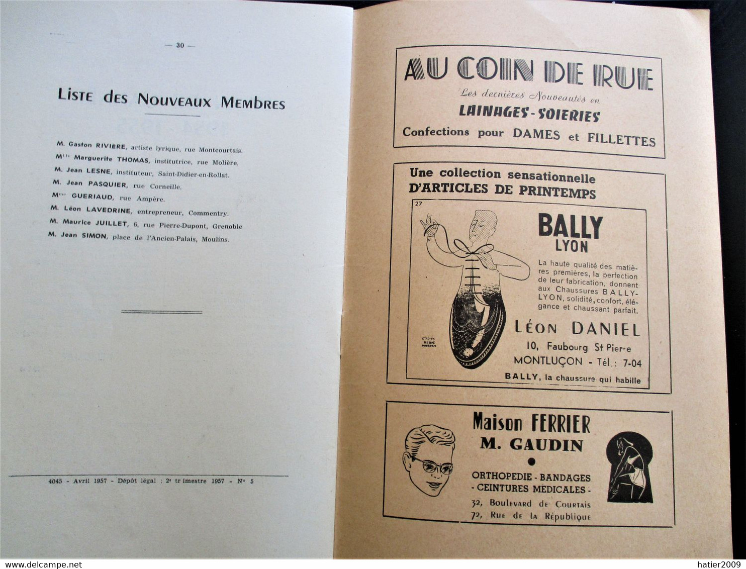 Bulletin Des AMIS DE MONTLUCON  N° 8 -1955 -  Le Vignoble Montluconnais - Conditions  Geographique Historique Sociales - Bourbonnais