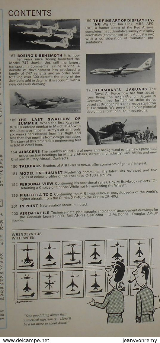 Air International. Volume 11. N°4. October 1976. - Verkehr