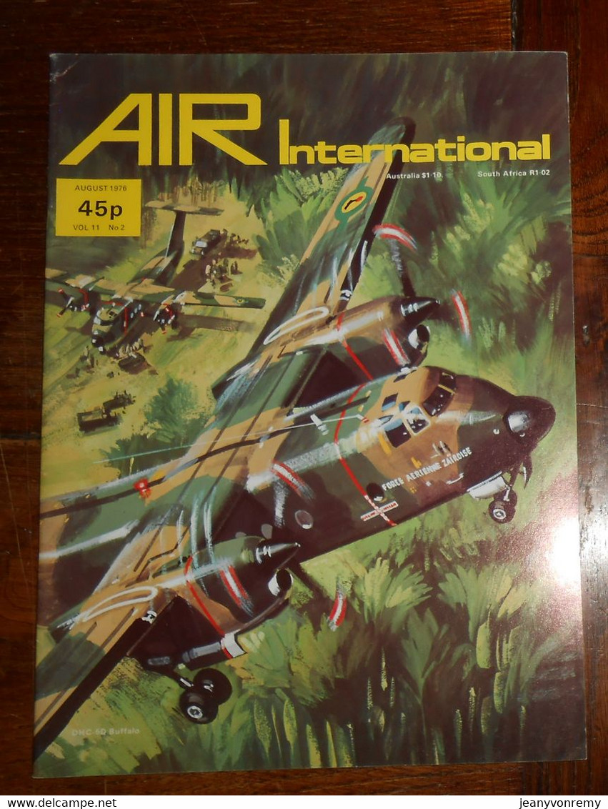 Air International. Volume 11. N°2. August 1976. - Verkehr