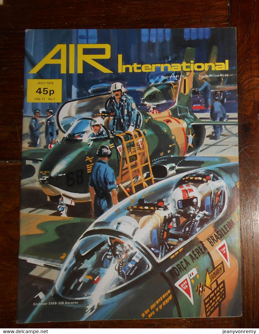 Air International. Volume 11. N°1. July 1976. - Transportes