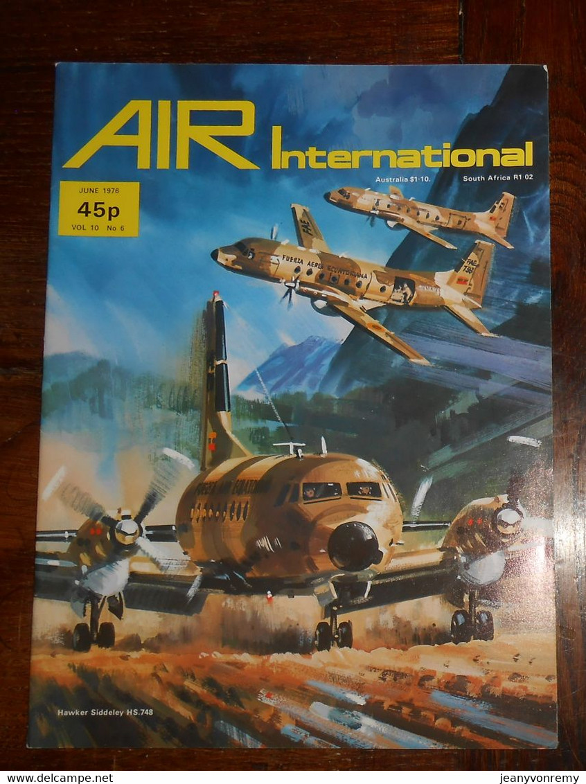 Air International. Volume 10. N°6. June 1976. - Verkehr