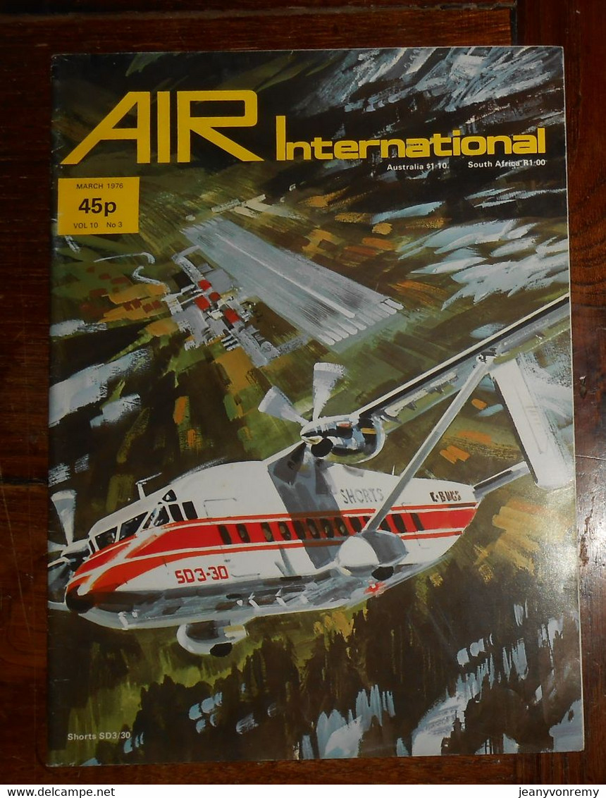 Air International. Volume 10. N°3. March 1976. - Trasporti