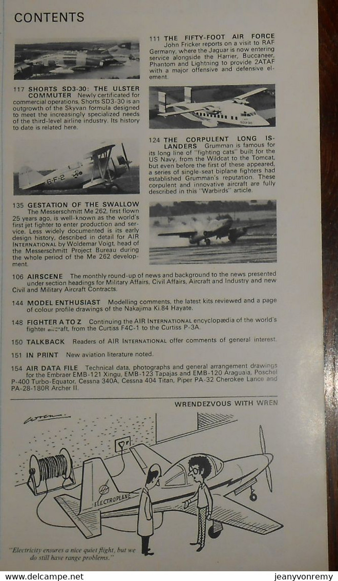 Air International. Volume 10. N°3. March 1976. - Transports