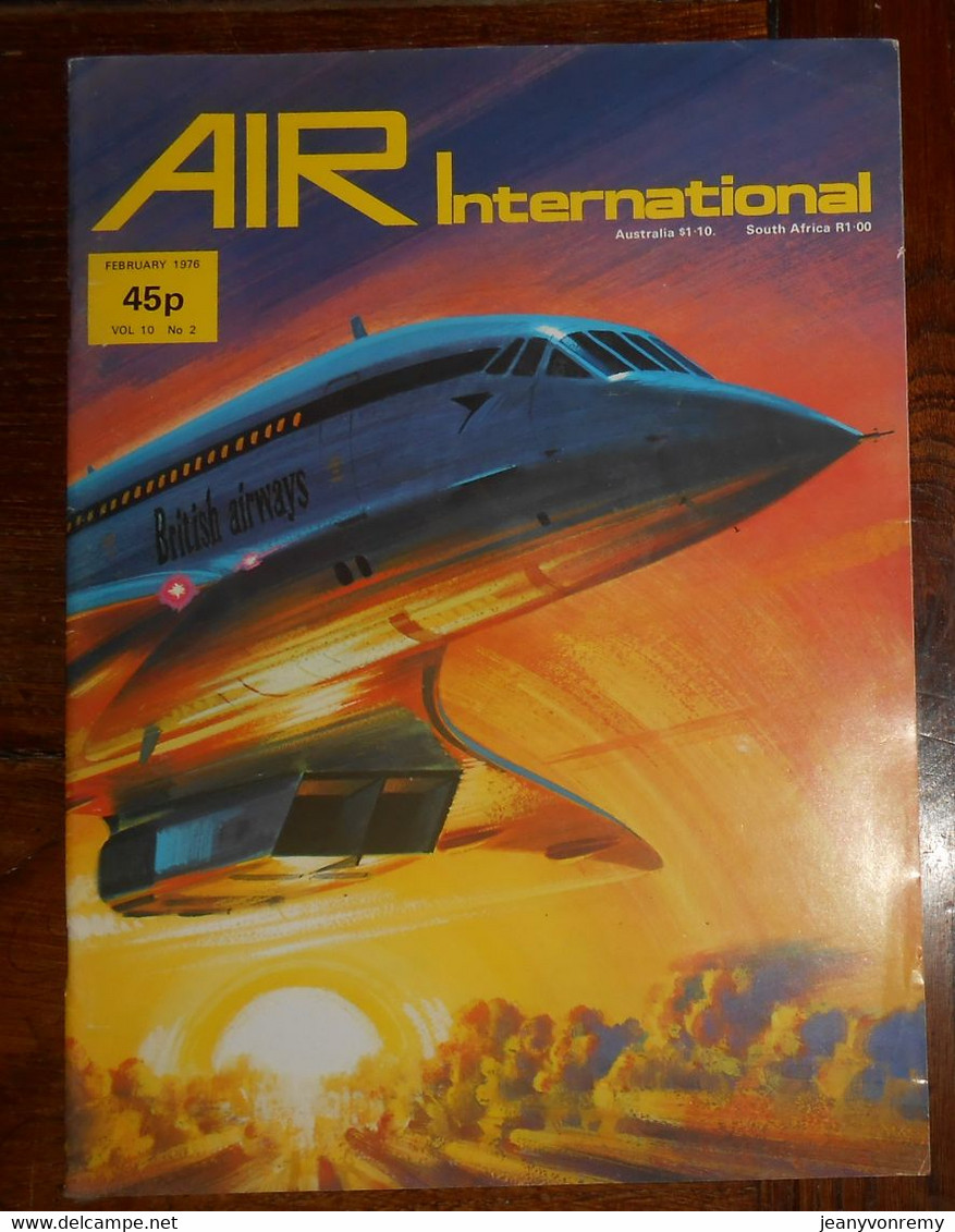 Air International. Volume 10. N°2. February 1976. - Transportation