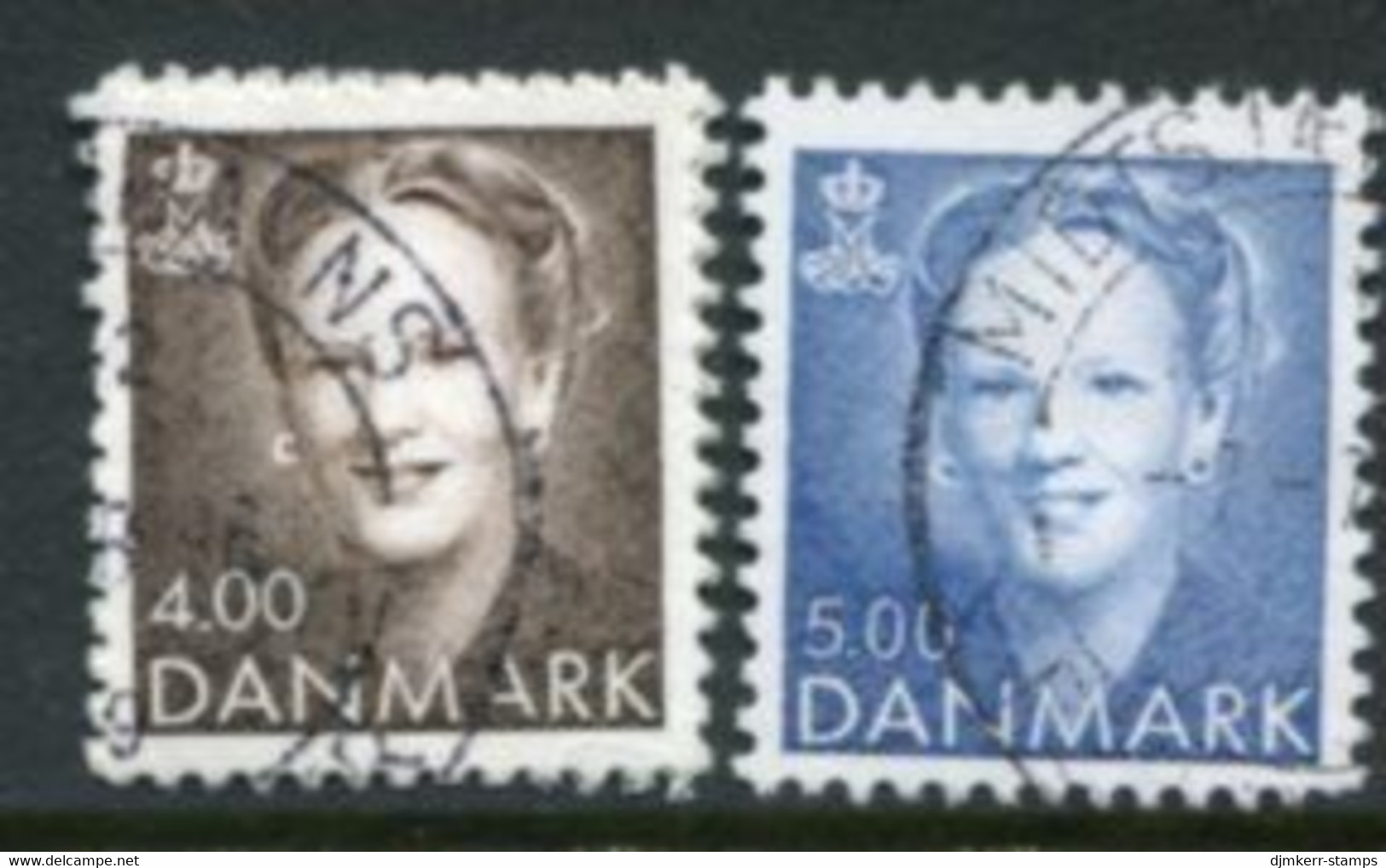 DENMARK 1996 Definitive: Queen Margarethe Used .  Michel 1130-31 - Used Stamps