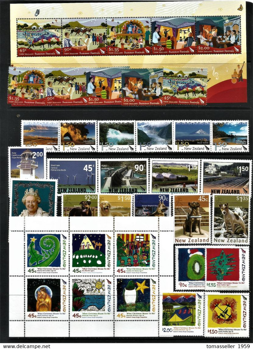 New  Zealand-2006 Year Set. 14 Issues.MNH - Volledig Jaar