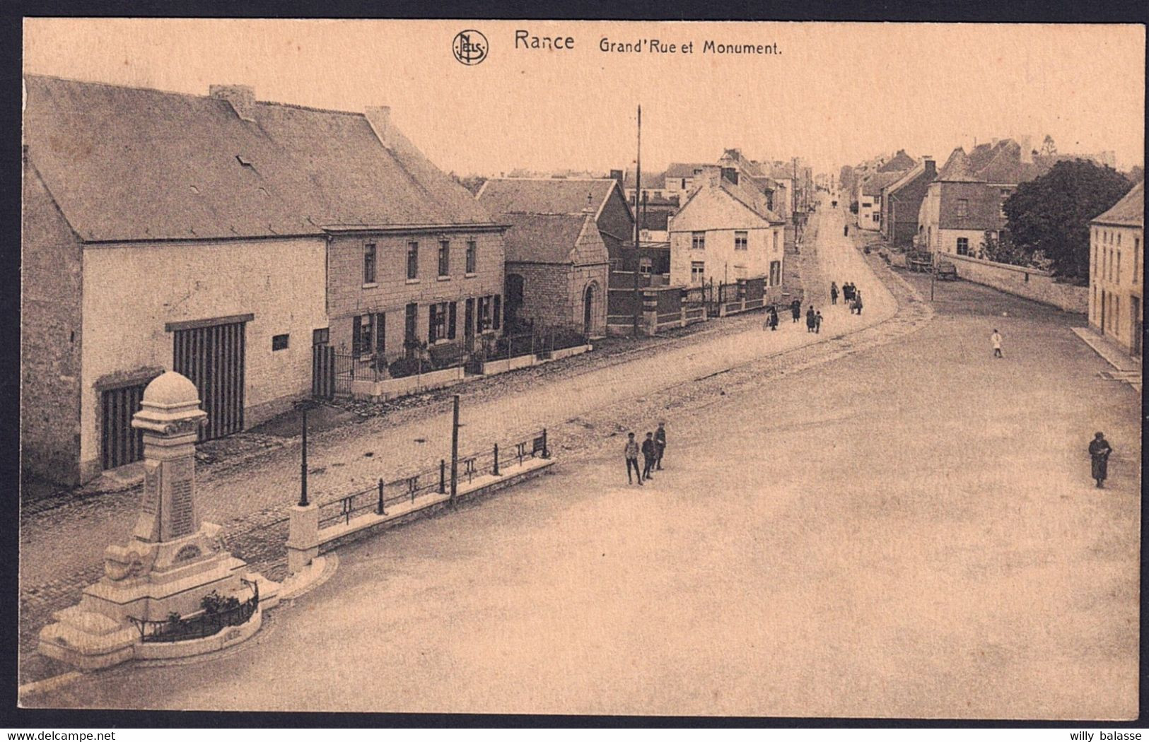 +++ CPA - RANCE - Grand' Rue Et Monument  // - Sivry-Rance