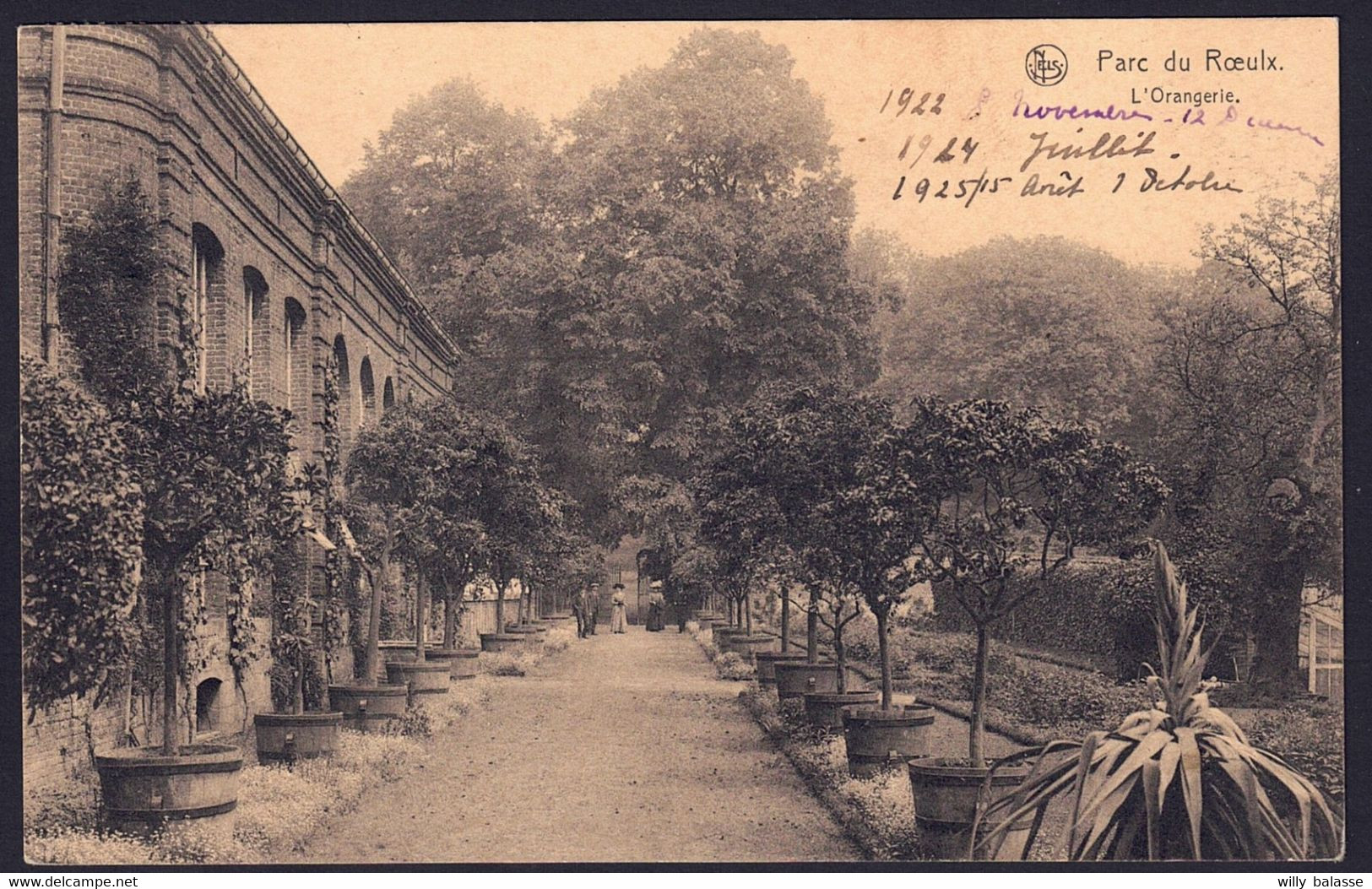 +++ CPA - Parc Du ROEULX - Orangerie  // - Le Roeulx