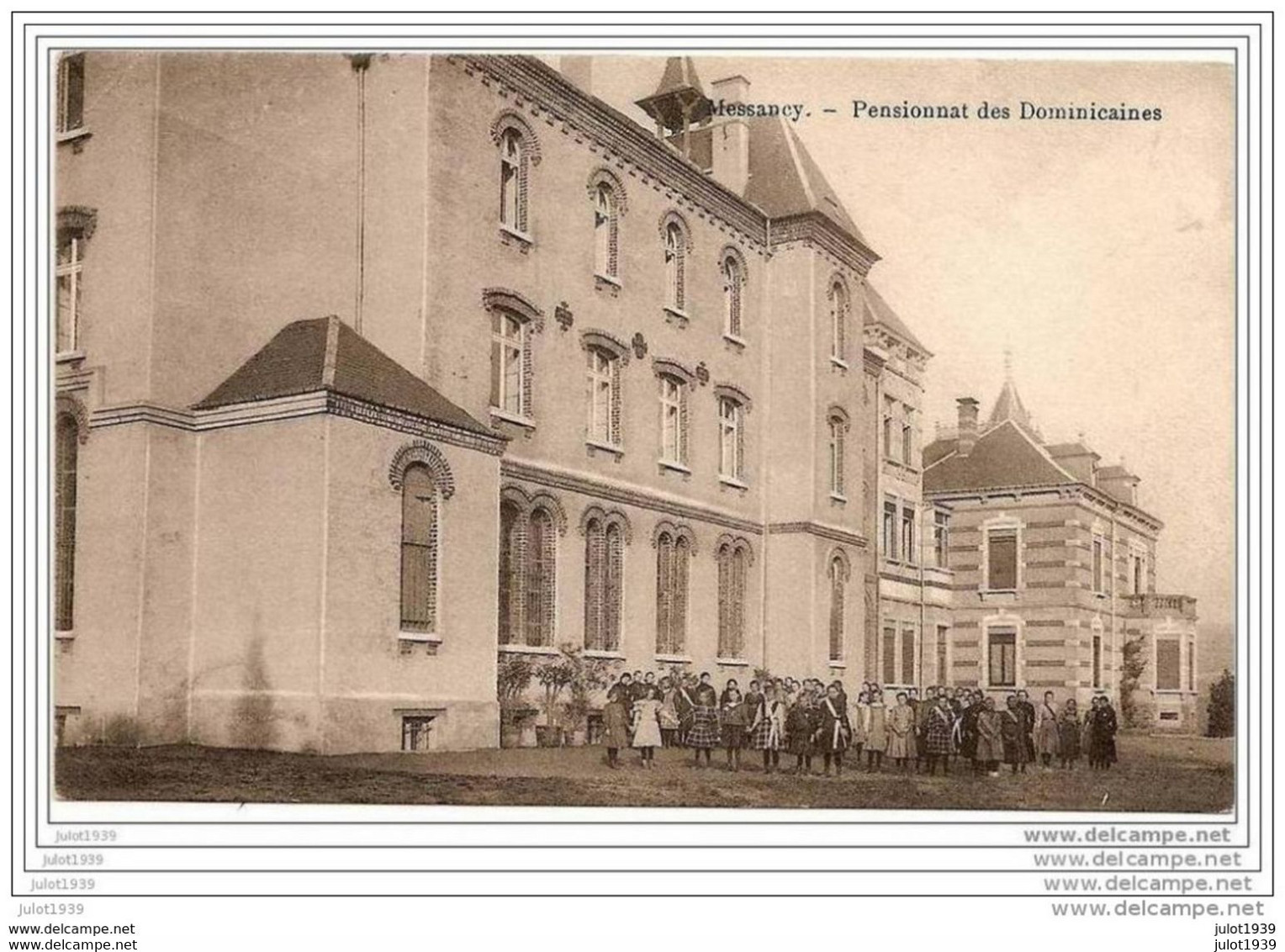 MESSANCY ..-- Pensionnat Des Dominicaines . 1912 Vers METZ ( Melle Margot KOEHLER ) . Voir Verso . - Messancy