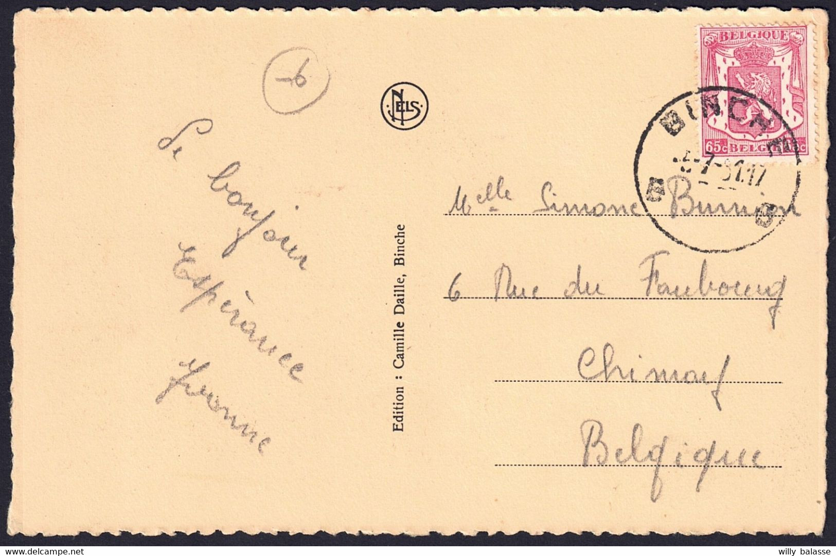 +++ CPA - BINCHE - La Poste   // - Binche