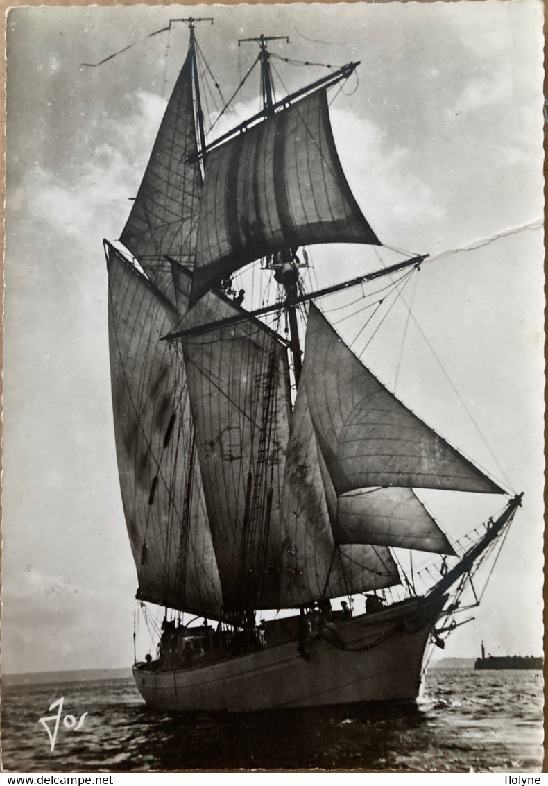 Bateau - Voilier L’ÉTOILE - L’une Des Deux Goélettes De L’école Navale - Sailing Vessels