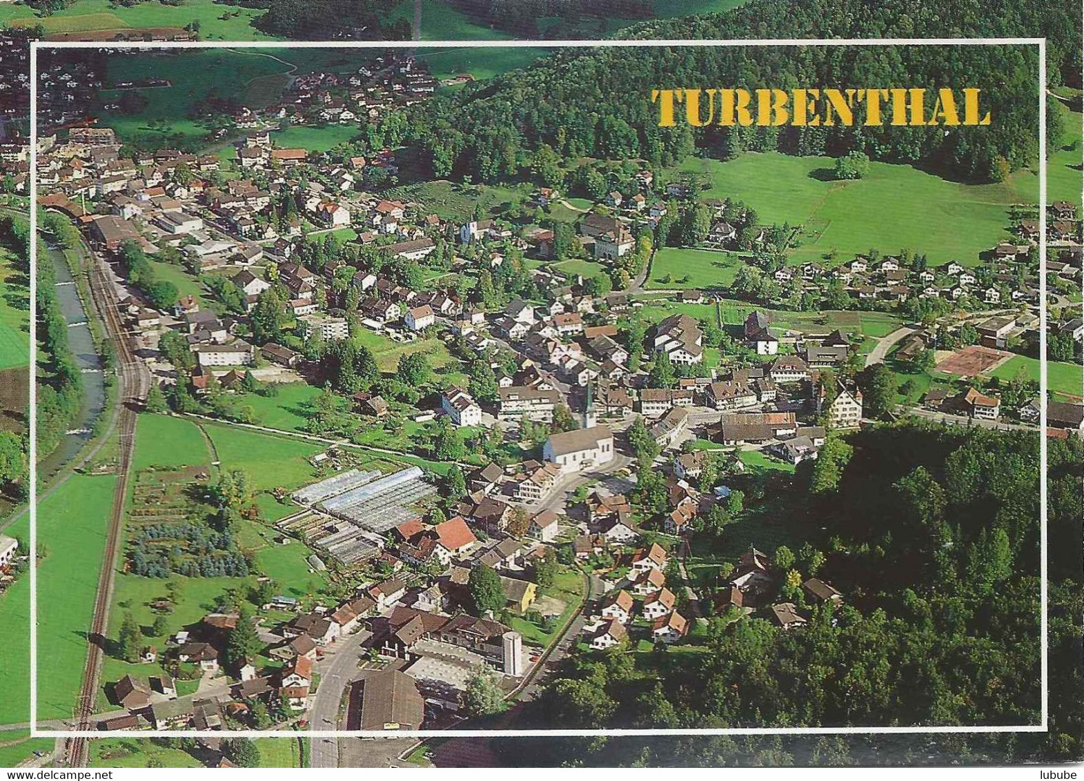 Turbenthal - Luftaufnahme        Ca. 1980 - Turbenthal