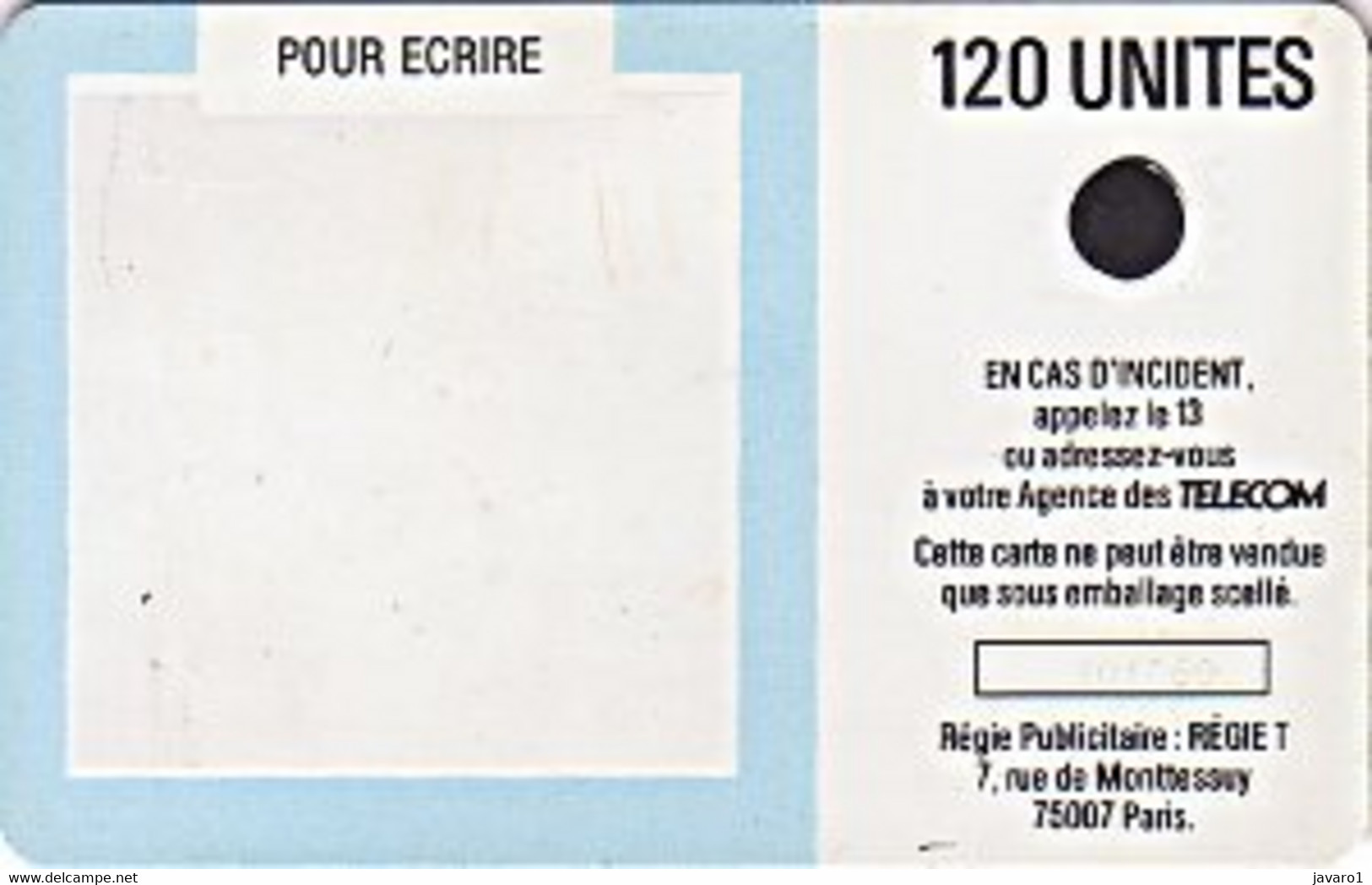 F0015 120 Cortot ( Batch: 101854) USED - 1987