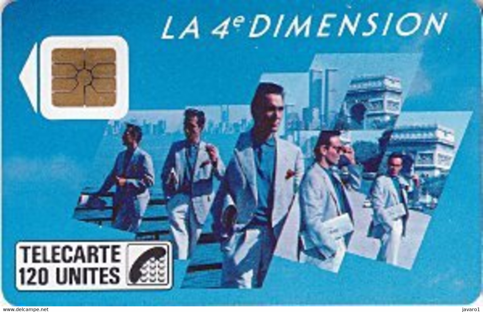 F0039 120 La 4e Dimension Hommes ( Batch: 1039) USED - 1988