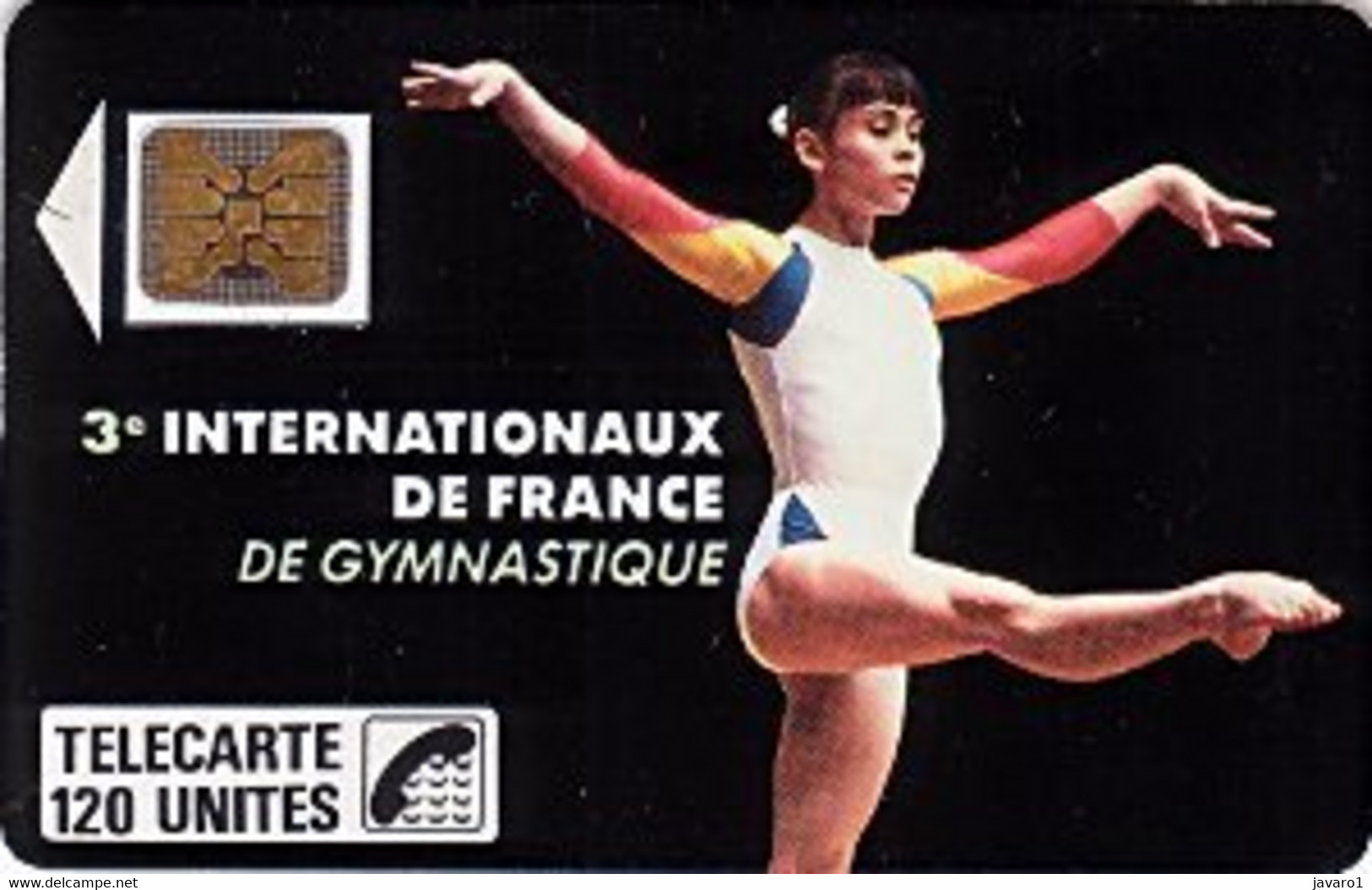 F0064 120 Bercy Femme 3e Internationaux Gymnastique ( Batch: 105387) USED - 1989