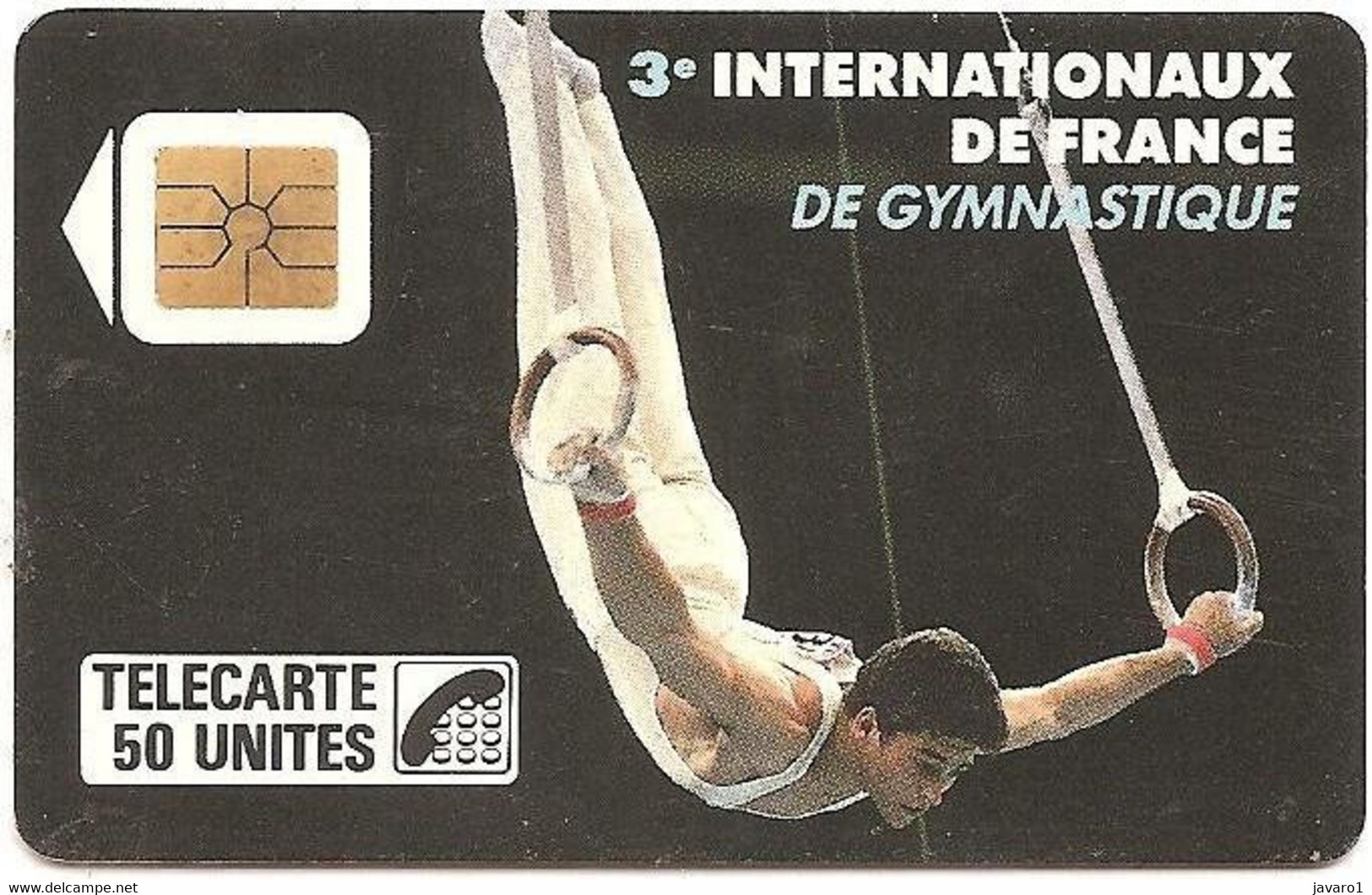 F0065  50 Bercy Homme 3e Internationaux ( Batch: 2132) USED - 1989