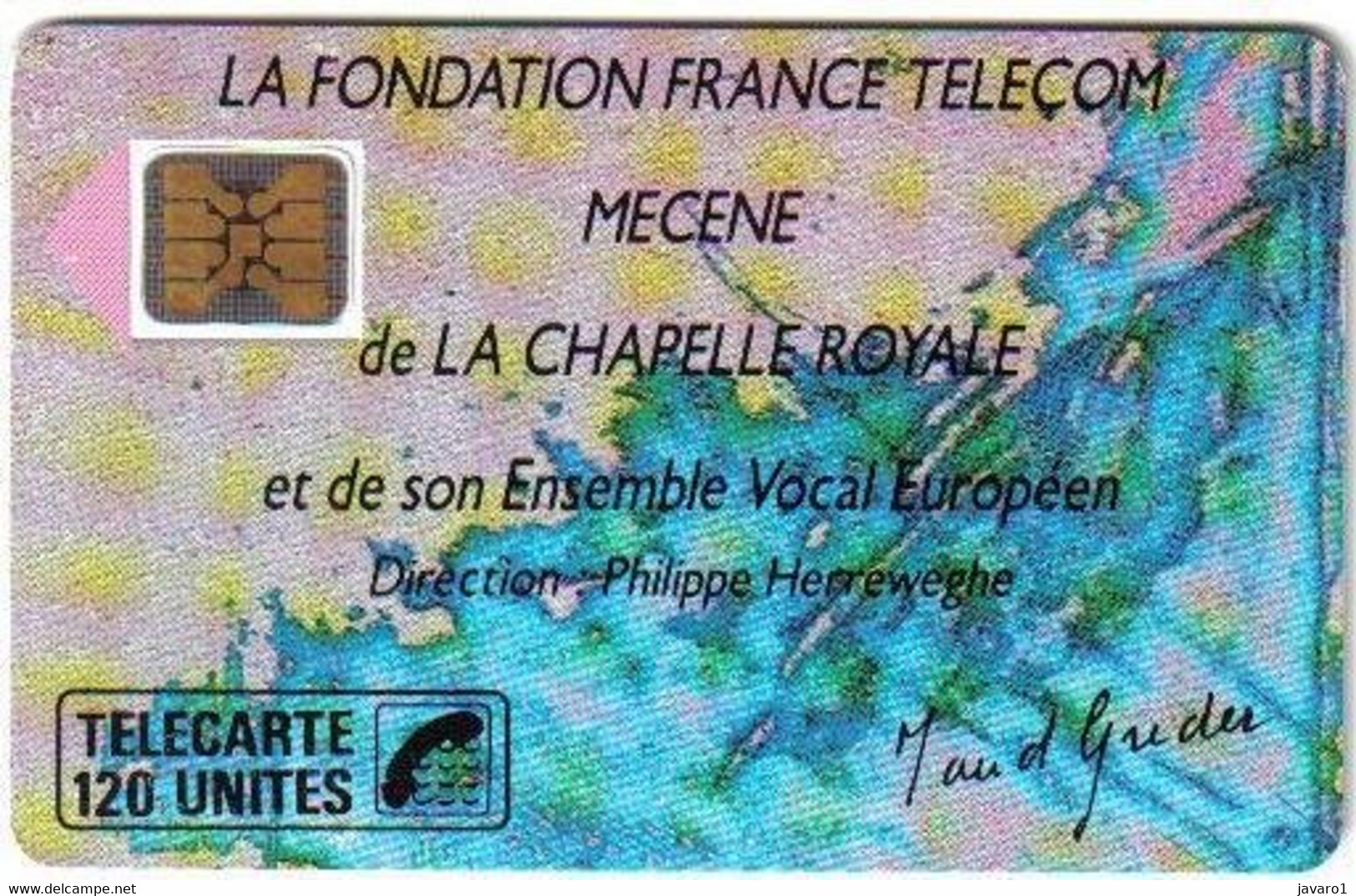 F0078 120 Chapelle Royale 3 (texte Fin) ( Batch: 106407) USED - 1989