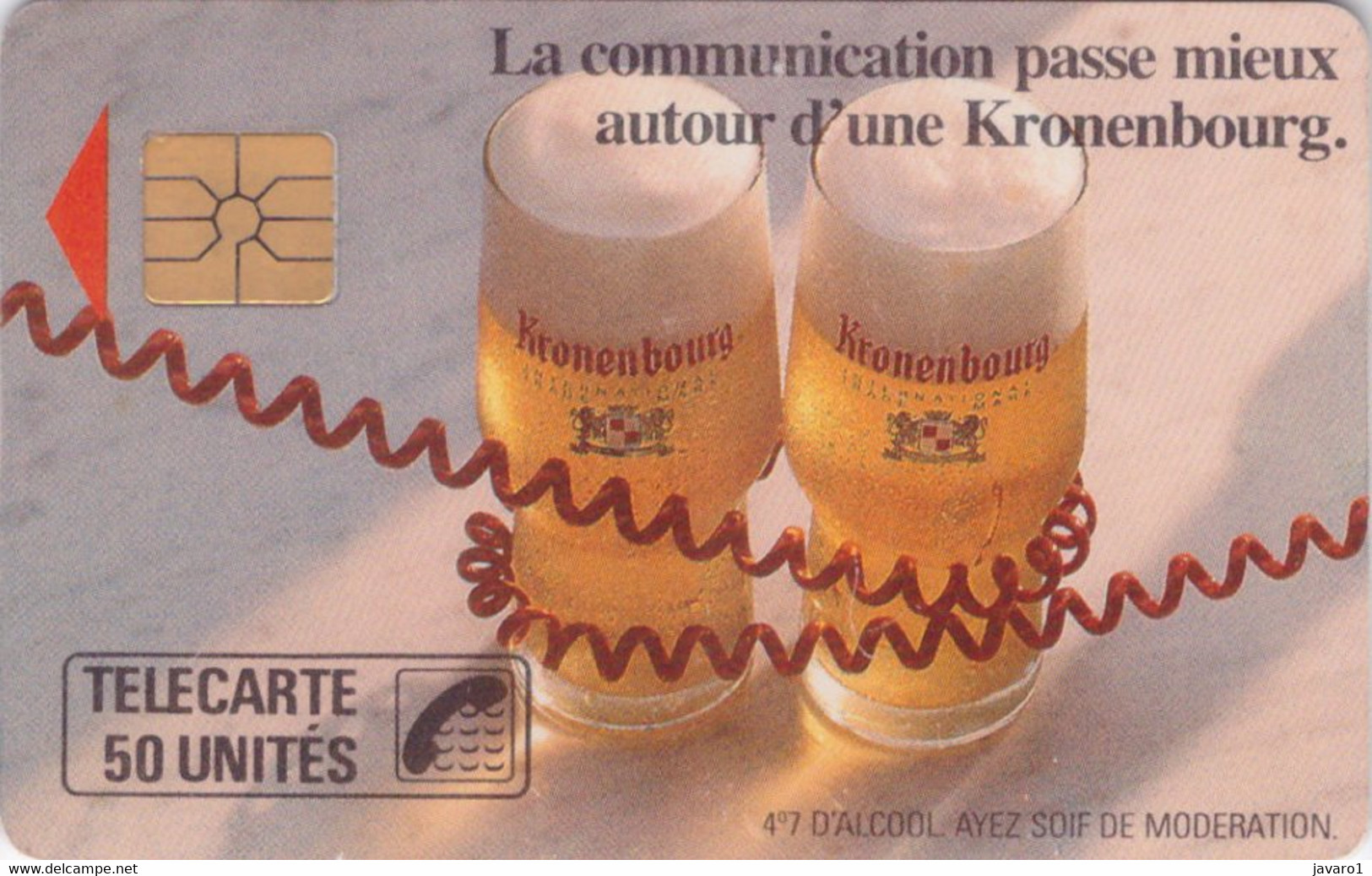 F0090A  50 Kronenbourg Grande Fleche ( Batch: 27503D) USED - 1989