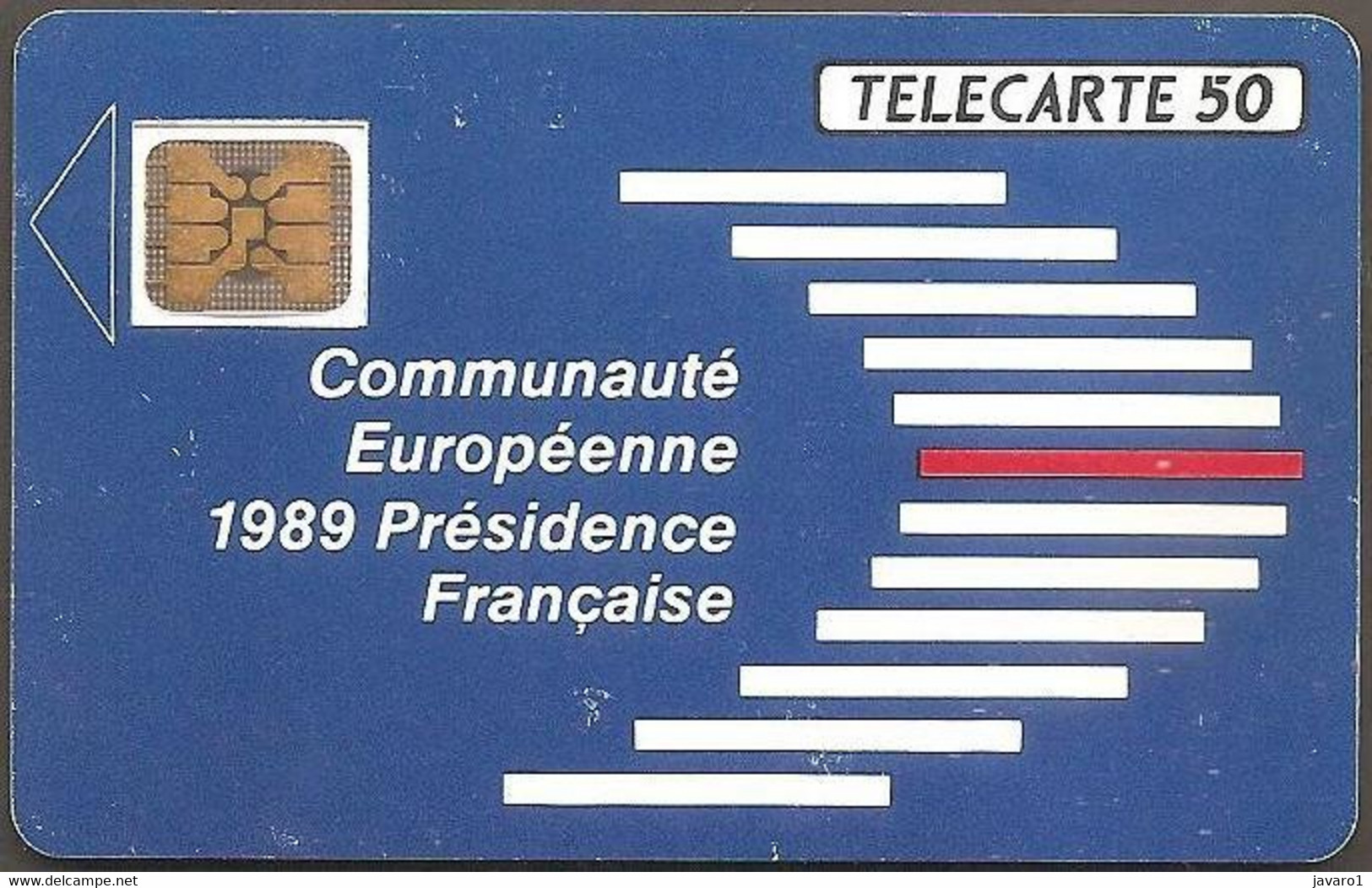 F0107  50 Communaute Europeenne ( Batch: 108939) USED - 1989