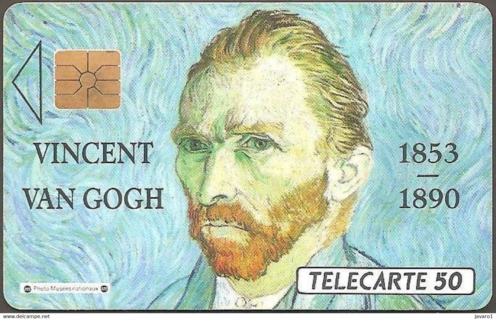 F0113.1 (12  50 Van Gogh ( Batch: 2923) USED - 1990