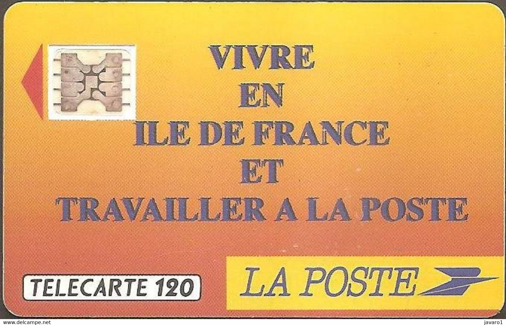 F0137 120 La Poste ( Batch: 21593 ?) USED - 1990