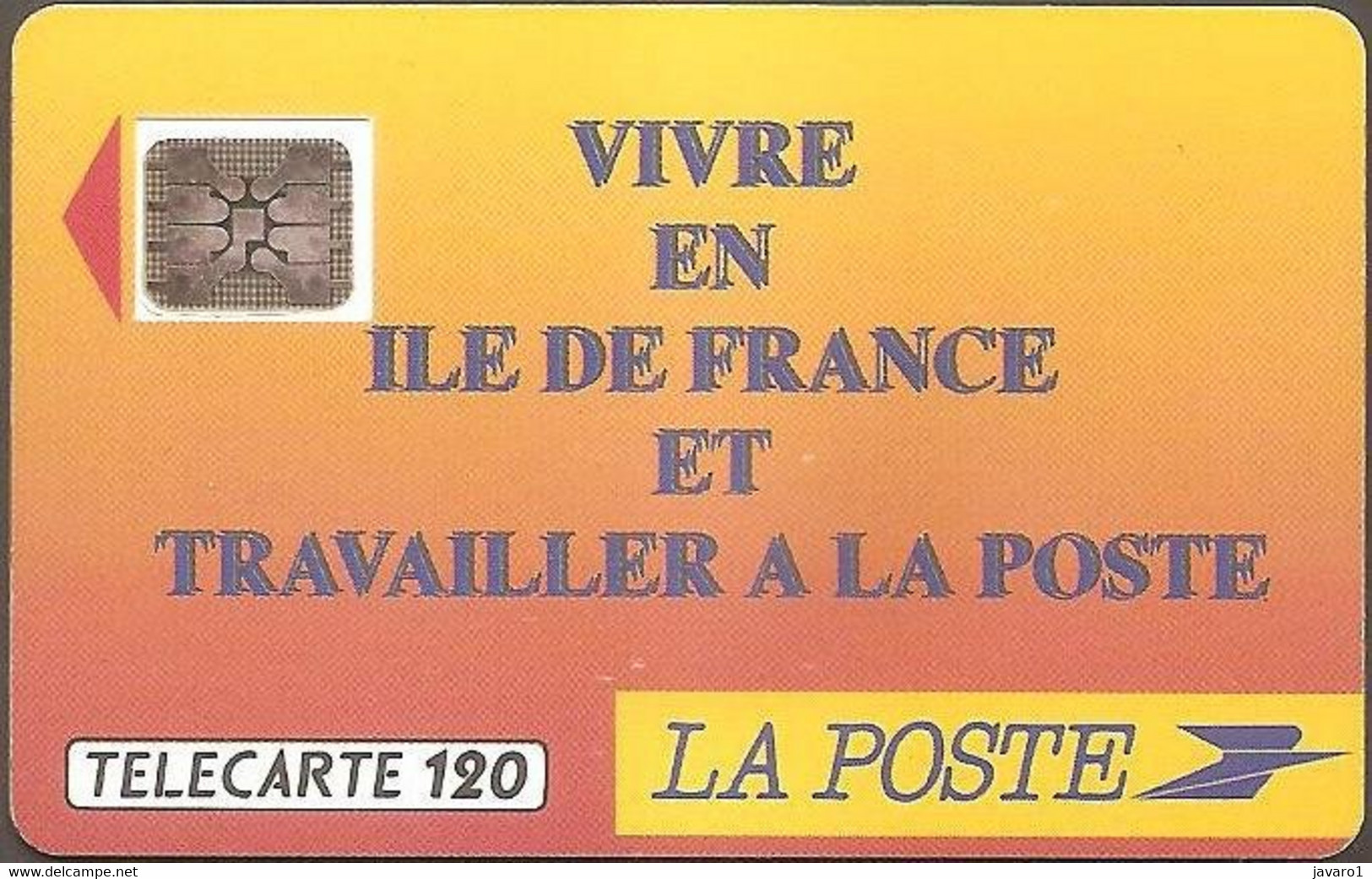 F0137B 120 La Poste ( Batch: 21828) USED - 1990