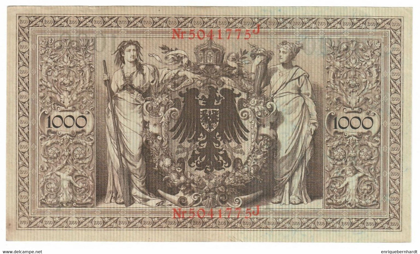 ALEMANIA // 1.000 MARK - PICK 44b // 21/04/1910 - 1.000 Mark
