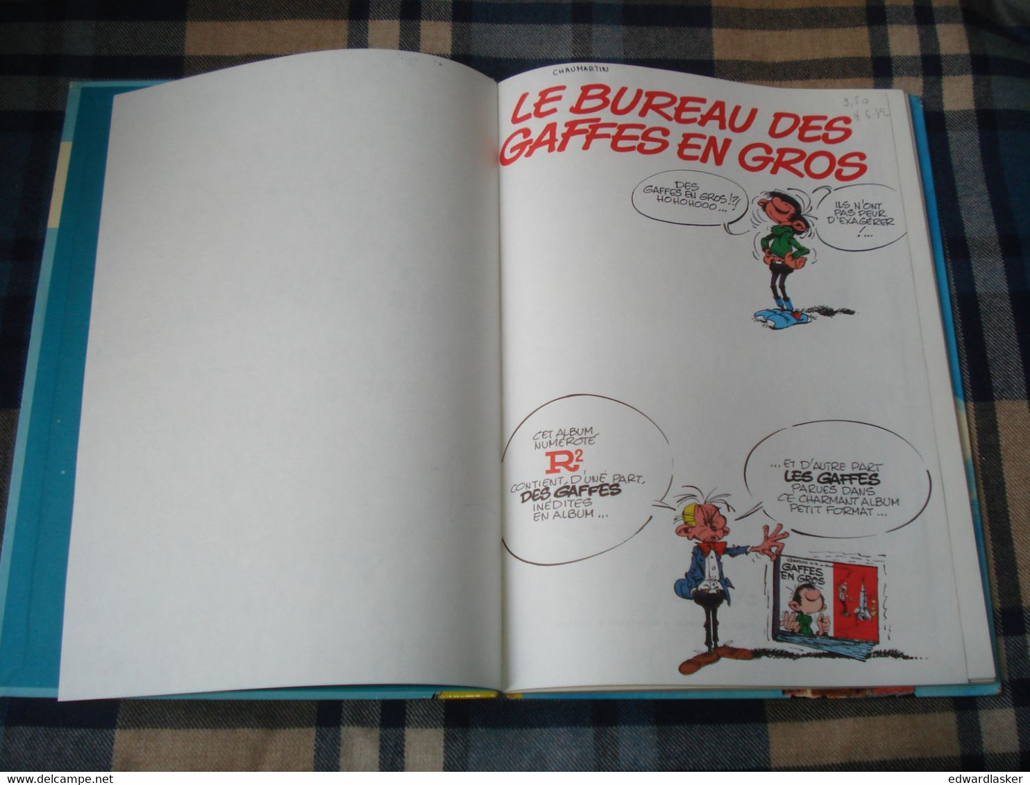 GASTON LAGAFFE R2 : Le Bureau Des Gaffes En Gros - EO Dupuis Datée 1972 - Gaston