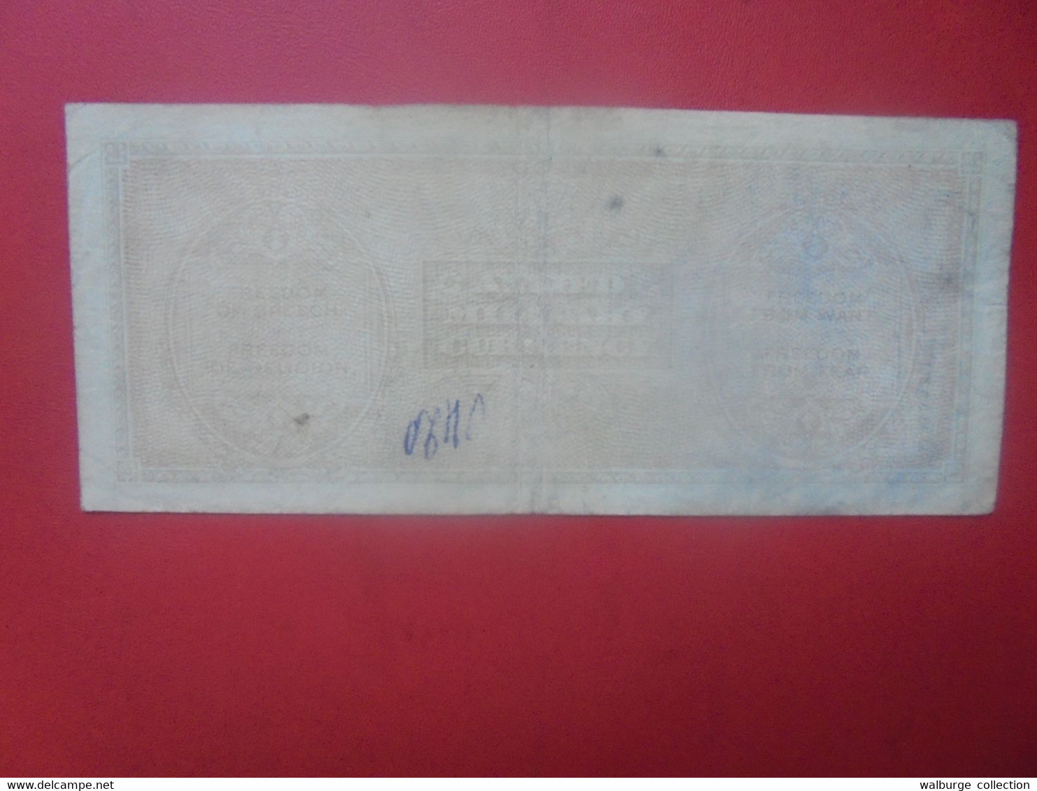 ITALIE 1000 Lire 1943 "A" Circuler (L.6) - 2. WK - Alliierte Besatzung