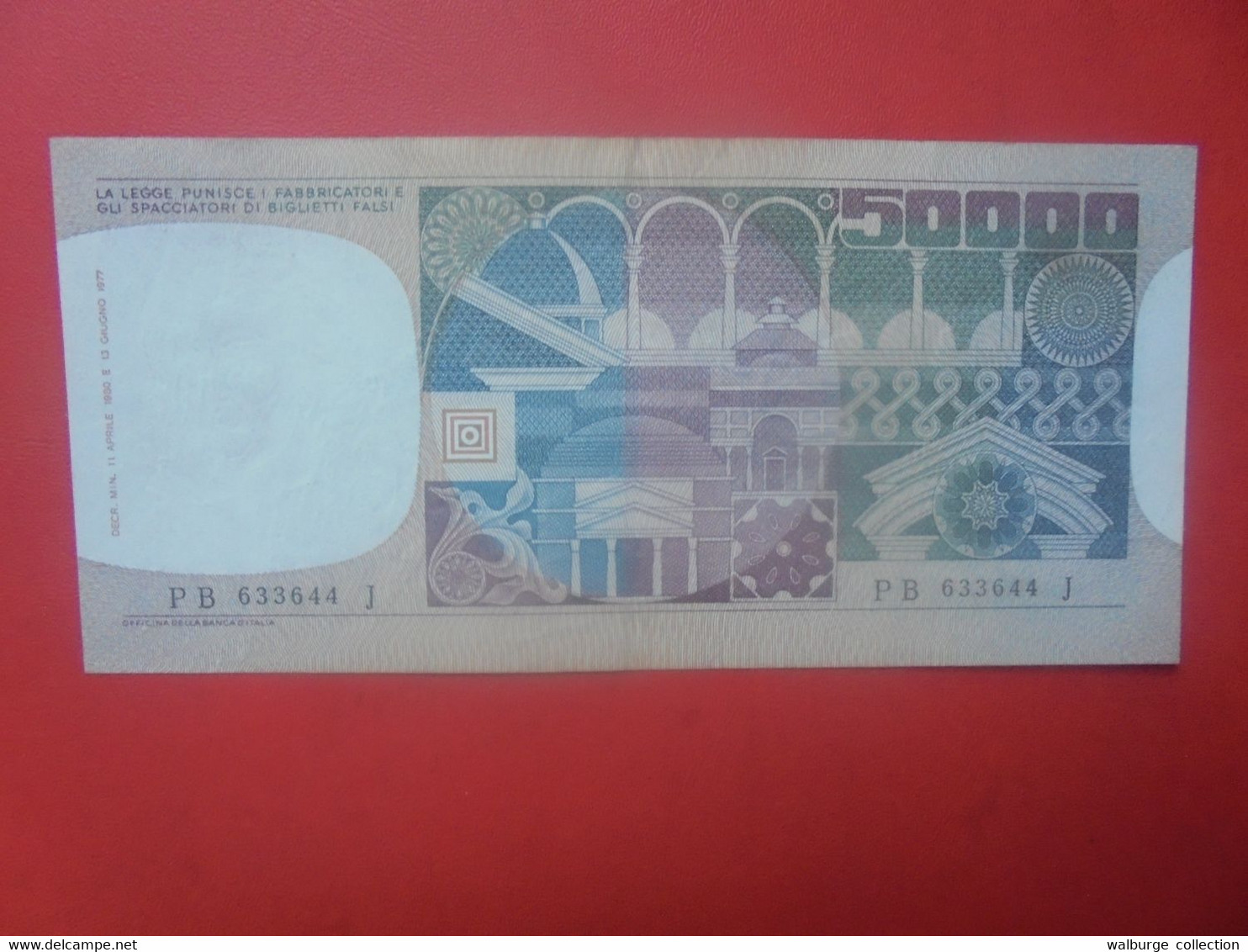 ITALIE 50.000 Lire 1980-82 Circuler (L.6) - 50000 Liras